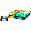 VWAQ PS4 Rainbow Skins Console And Controller Tie Dye Skin For Playstation 4 - PGC2 [video game]