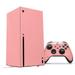 WraptorSkinz Skin Wrap compatible with the 2020 XBOX Series X Console and Controller Solids Collection Pink (XBOX NOT INCLUDED)