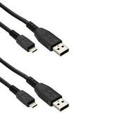 2 PACK 10ft USB Charging Cable for PS4 DualShock 4 Playstation 4 Controller New~