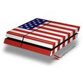 USA American Flag 01 - Decal Style Skin fits original PS4 Gaming Console by WraptorSkinz