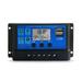 80A Solar Controller Upgraded Solar Panel USB Port Solar Panel Battery Intelligent Regulator Multi-Function Adjustable LCD Display Street Controller