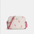 Coach Bags | Coach Mini Camera Bag With Popsicle Print | Color: Pink/White | Size: Os