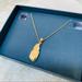 J. Crew Jewelry | J. Crew Demi-Fine 14k Gold-Plated Feather | Color: Gold | Size: Os