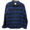 American Eagle Outfitters Shirts | American Eagle Striped Flannel Shirt Lt | Color: Blue | Size: L