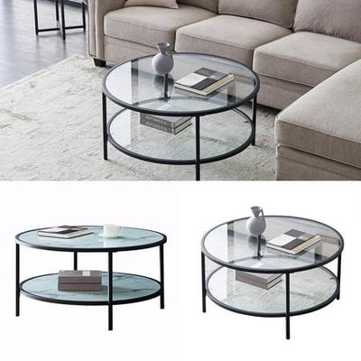 Shop Now For The Yesbay Glass Coffee Table With Large Storage Space Accuweather Shop