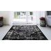 Luxe Weavers Santana Collection Grey 5x7 Oriental Area Rug - 6495 Gray 5x7