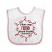 Inktastic I Love My Friend Heart Health Awareness Boys or Girls Baby Bib