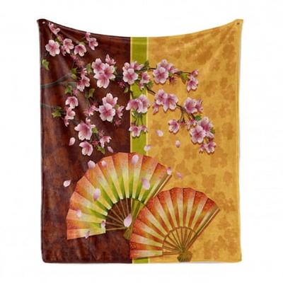Sakura Global Handwoven Decorative Throw Blanket 50 x 60 