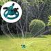 Zerone 360 Fully Circle Rotating Watering Sprinkler Irrigation System 3 Nozzle Pipe Hose For Garden 3 Nozzle Irrigation Rotating Water Sprinkler