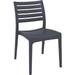 Siesta Ares Outdoor Dining Chair Dark Gray