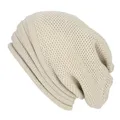 Bonnet ample en laine pour hommes et femmes bonnet chaud bonnet baggy hiver NIN668