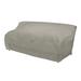 Duck Covers Weekend Water-Resistant 77 Inch Outdoor Sofa Cover with Integrated Duck Dome, Moon Rock