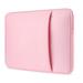 Laptop Case 15 Inch MacBook Case [Upgraded] Sleeve for Apple Samsung Chromebook HP Acer Lenovo Portable Laptop Bag Sleeve Liner Package Notebook - Pink