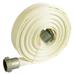 ZORO SELECT 45DV14 Fire Hose,1-1/2in.x100 ft.,NPSH,White