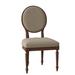 Fairfield Chair McGee Side Chair Upholstered/Fabric in Brown | 40.75 H x 21.5 W x 25 D in | Wayfair 8833-05_3155 72_Espresso