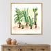 East Urban Home Indoor Green Home House Plants I - Floater Frame Print on Canvas in White | 36 H x 36 W x 1.5 D in | Wayfair