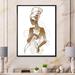 East Urban Home African American Woman Portraits - Graphic Art on Canvas Metal in Brown | 32 H x 16 W x 1 D in | Wayfair