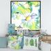East Urban Home Daisy Flowers Aquarelle Impression II - Painting on Canvas Canvas, Wood in Green | 30 H x 30 W x 1 D in | Wayfair