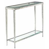 Maitland-Smith Jinx Console Table Glass in Brown | 32 H x 38 W x 10 D in | Wayfair HM1017N