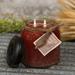Gracie Oaks Apple Butter Scented Jar Candle Paraffin, Metal in Red | 5 H x 5 W x 5 D in | Wayfair 1AC6524E5E2A44A3818AFCC6DDA7E3DE