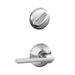 Schlage Latitude Interior Lever Set (Exterior Portion Sold Separately) in Gray | 8.1 H x 4.4 W x 3.7 D in | Wayfair F59LAT625