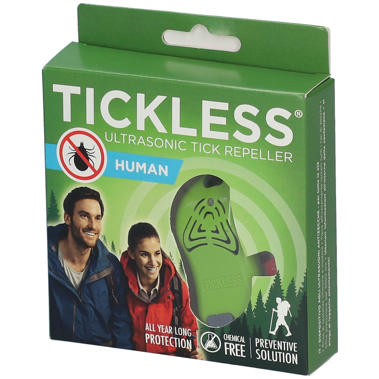 Tickless Ultrasone Verjager Teek/Vlo Mens 1 St Gerät Image
