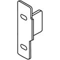 Blum Zsf.1510.05 Metabox Left Screw-On Drawer Standard Front Fixing Bracket - Nickel