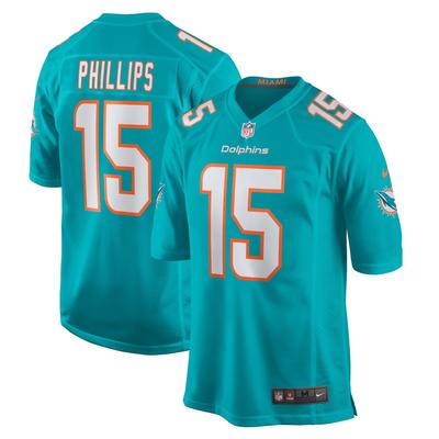 Miami Dolphins Nike Heimspiel Trikot - Aqua - Jaelan Phillips - Herren Image