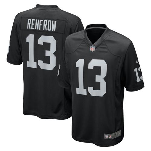 Las Vegas Raiders Nike Game Heimtrikot - Schwarz - Hunter Renfrow - Herren