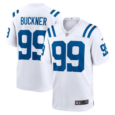 Indianapolis Colts Nike Game Road Trikot - Weiß - DeForest Buckner - Jugend Image