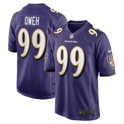 Baltimore Ravens Nike Game Heimtrikot - Lila - Odafe Oweh - Herren Image