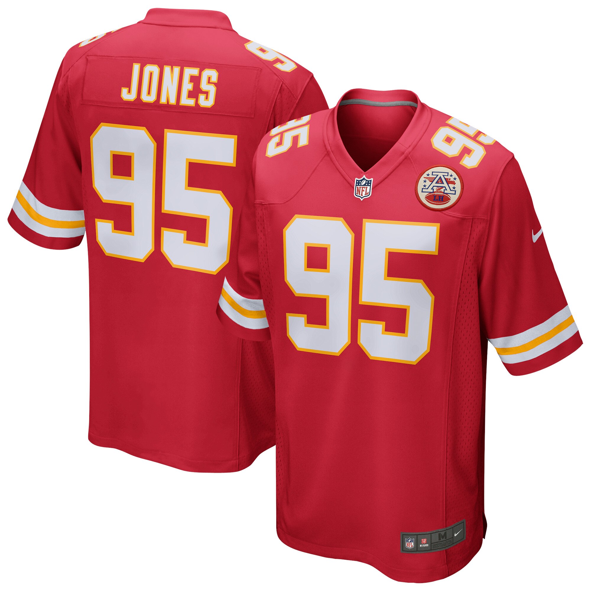 Kansas City Chiefs Nike Game Heimtrikot - Rot - Chris Jones - Herren Image