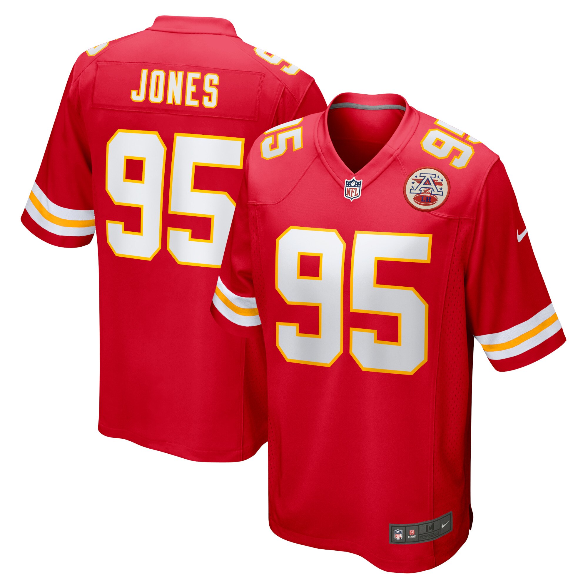 Kansas City Chiefs Nike Heimspiel Trikot - Rot - Chris Jones - Jugend Image