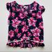 Anthropologie Tops | Anthropologie E By Eloise, Floral Top, Size M | Color: Purple | Size: M