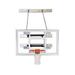 SuperMount68 Select Steel-Acrylic Wall Mounted Basketball System Royal Blue