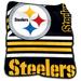 Pittsburgh Steelers 50'' x 60'' Plush Raschel Throw