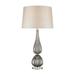 Mariani glass table lamp in Silver Mercury Set of 2