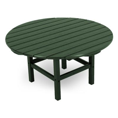 POLYWOOD 38-inch Round Patio Coffee Table