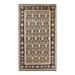 Overton Hand Knotted Wool Vintage Inspired Modern Contemporary Eclectic Black Area Rug - 7' 10" x 14' 4"