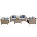 Monterey 6 Piece Outdoor Wicker Patio Furniture Set 06b