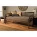 Copper Grove Kutaisi Daybed with Linen Stone Mattress