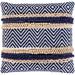 Alma Handwoven Bohemian Stripe Throw Pillow