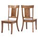 Eleanor Panel Back Wood Dining Chair (Set of 2) by iNSPIRE Q Classic