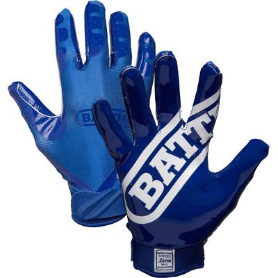 Battle Sports Double Threat Adult Receiver Gloves Navy