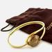 Louis Vuitton Jewelry | Louis Vuitton Celeste Magnet Gold Tone Bracelet | Color: Brown/Gold | Size: Length 16cm/ 6.3 Inches