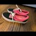 Vans Shoes | Authentic Vans | Color: Black/Pink | Size: 6