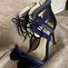 Jessica Simpson Shoes | Jessica Simpson Heels - Sz 7.5 - Js Rensa | Color: Black/Blue | Size: 7.5