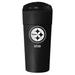 Black Pittsburgh Steelers 24oz. Personalized Stealth Travel Tumbler