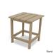 POLYWOOD Long Island 18-inch Side Table