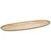 Deko-Teller, oval, gold, 51 x 18 x 4 cm